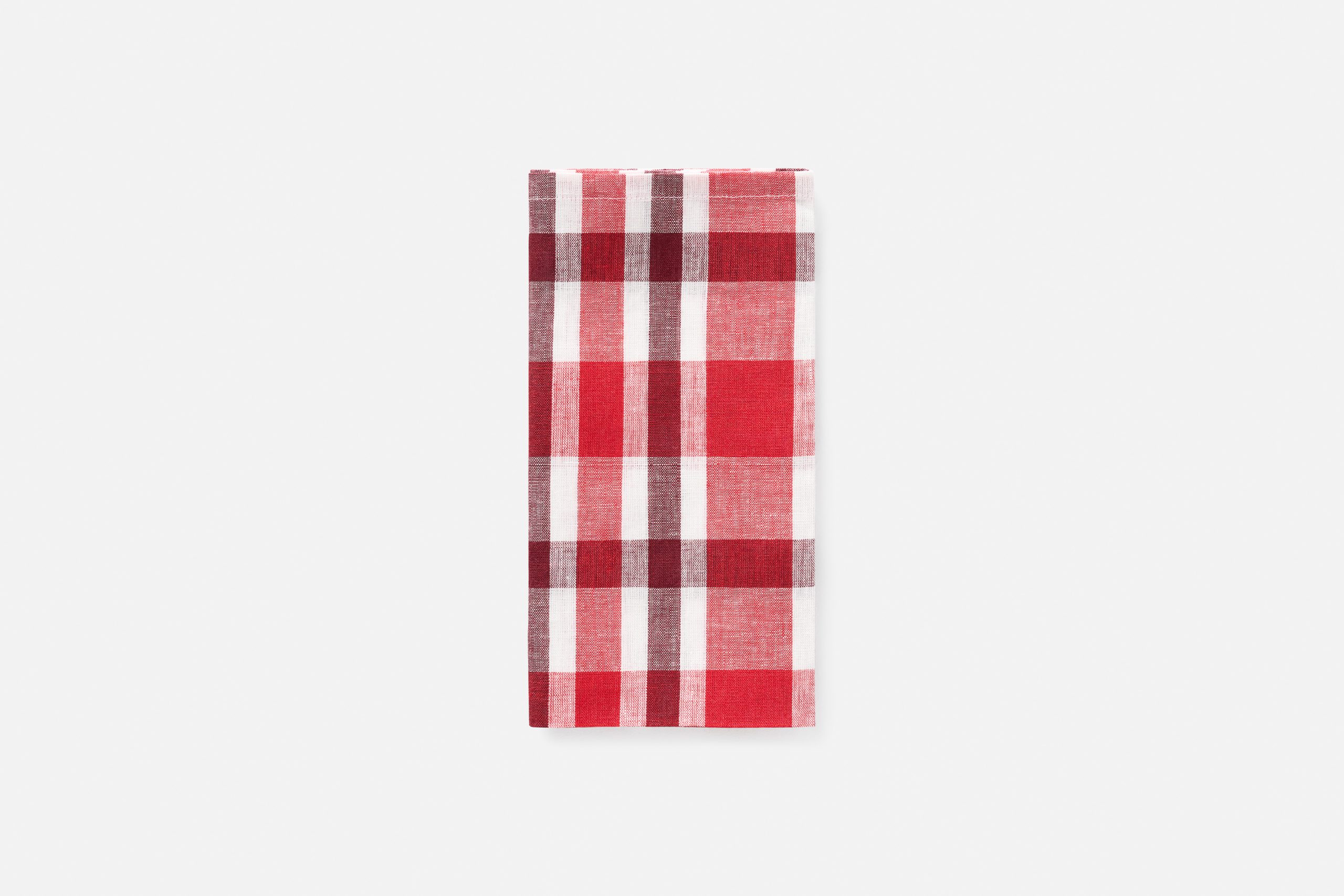svenskt-tenn_evelina-kroon_napkins-napkin-holders_napkin-check_red--white__linen_width-50-cm-height-50-cm_115695_0